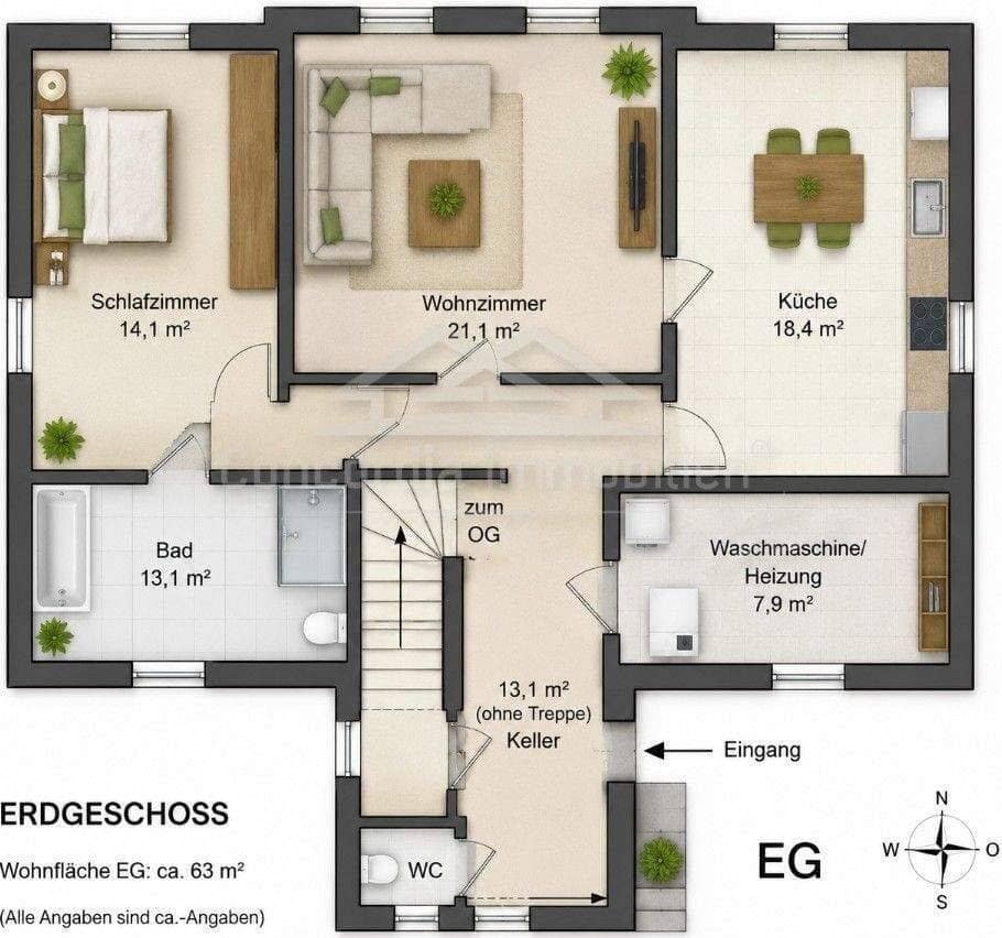 Grundriss Erdgeschoss