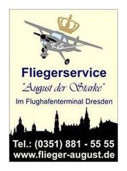 Fliegerservice „August der Starke“, Flughafenterminal Dresden