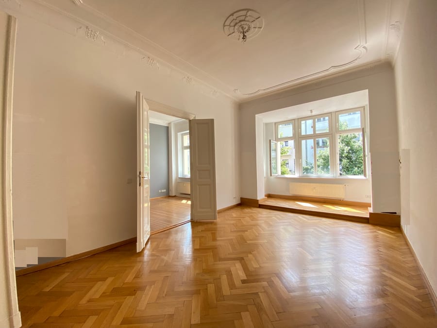 Altbauwohnung in Berlin, im Zentrum